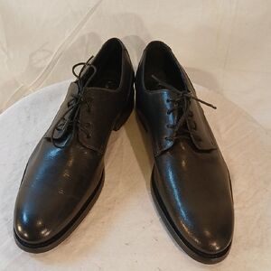 NWOT Calvin Klein Oxford Black Leather Shoes